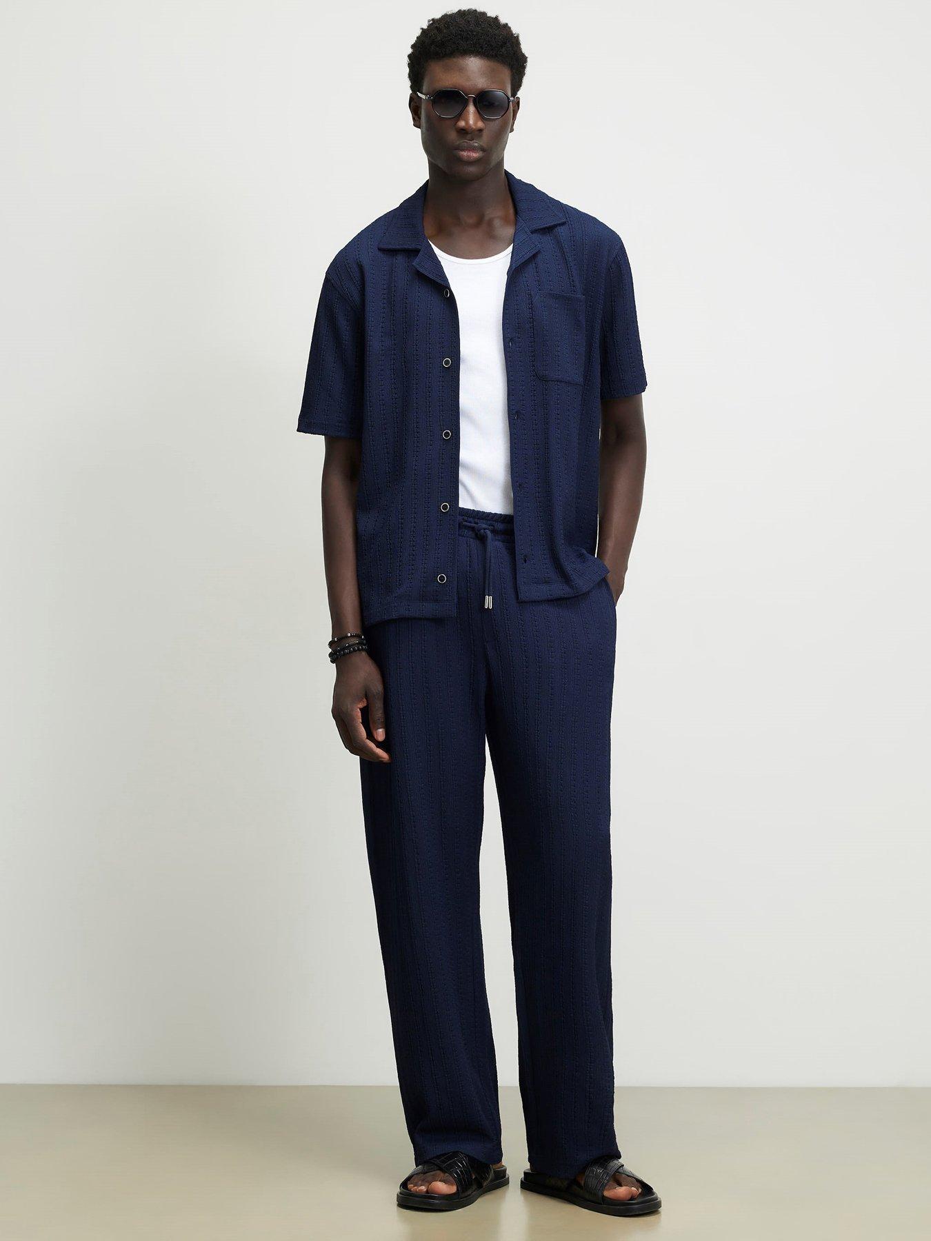 Image 3 of 4 of River Island Vertical Texture Shirt