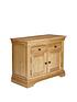  image of luxe-collection---constance-oak-ready-assembled-compact-sideboard