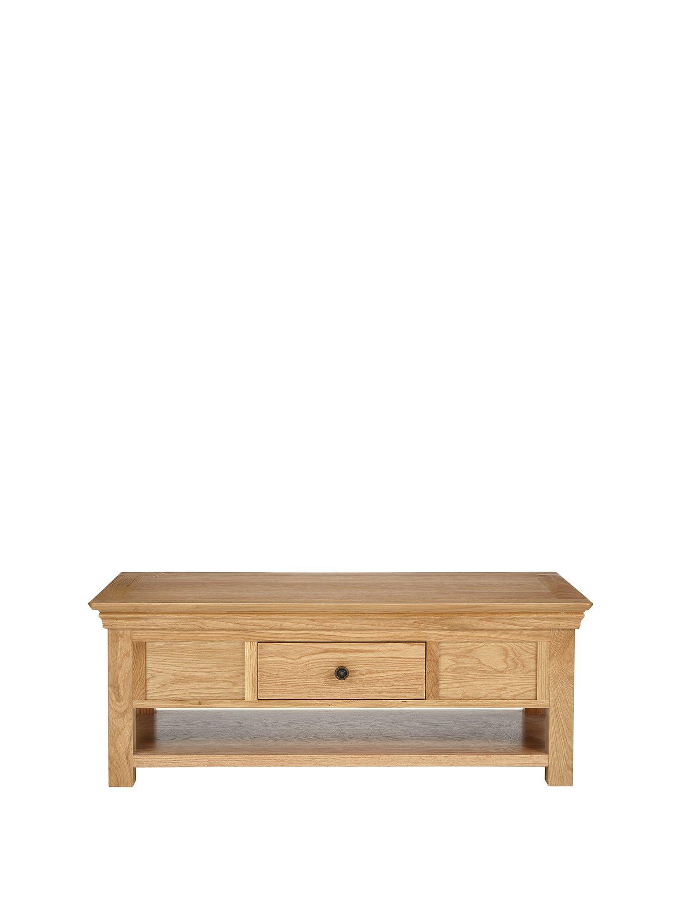 Very Home Constance Oak Ready Assembled Coffee Table