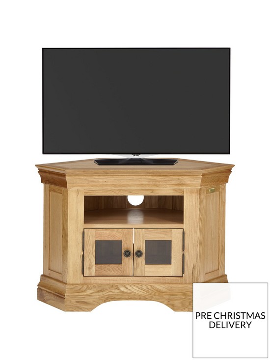 front image of luxe-collection-constance-oak-ready-assembled-corner-tv-unit-fits-up-to-50-inch-tv