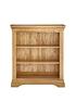  image of luxe-collection-constance-oak-ready-assembled-bookcase