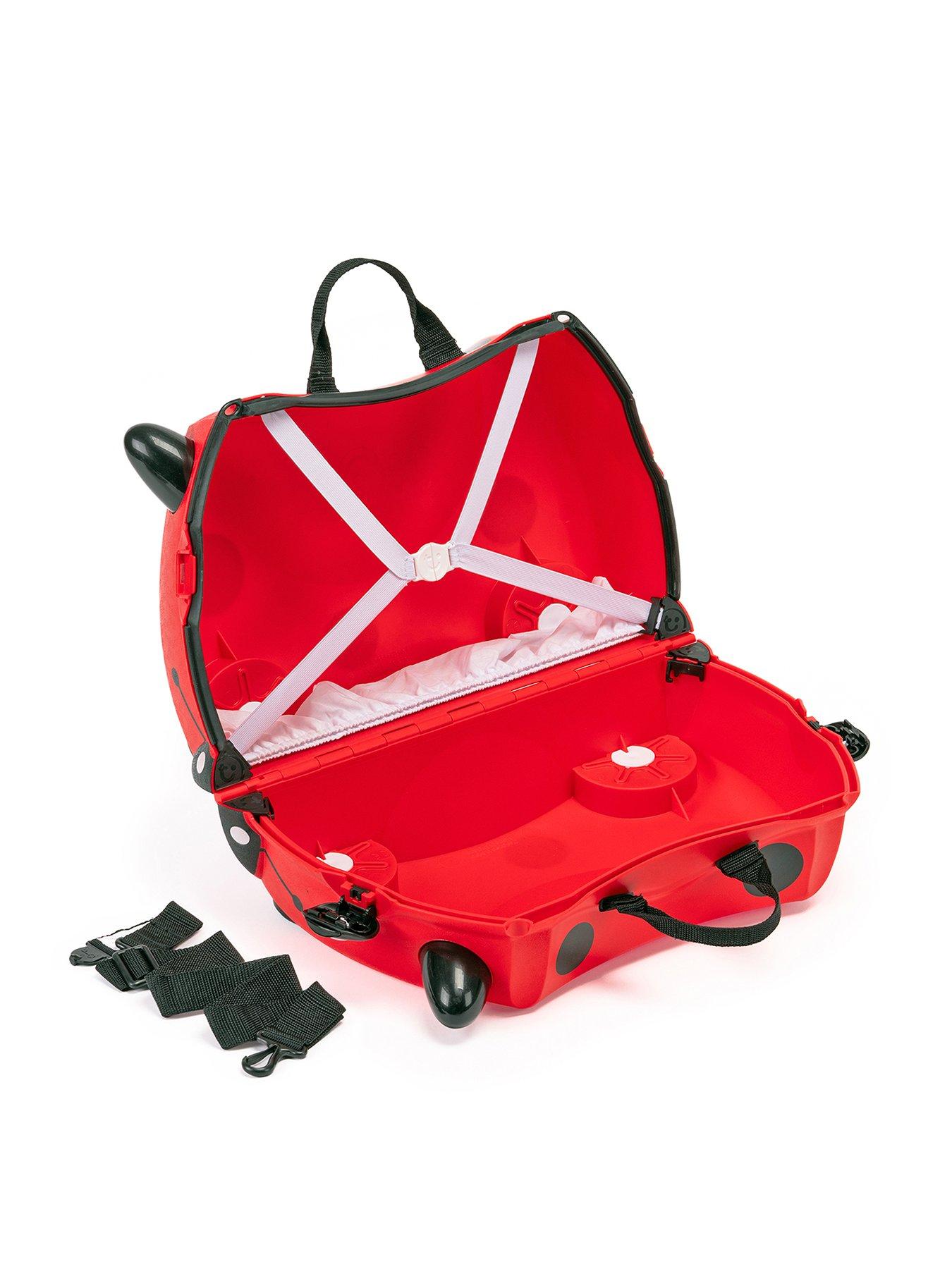 Image 2 of 8 of trunki Ride-On Suitcase - Harley the Ladybug