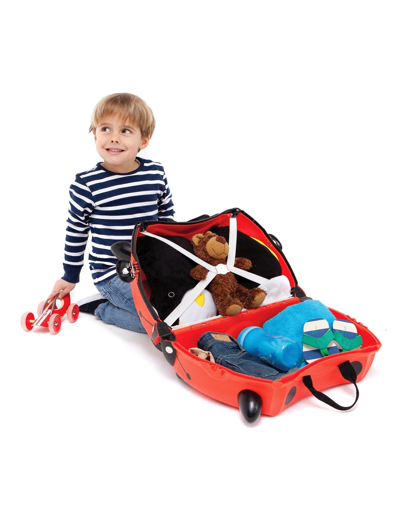 Image 3 of 8 of trunki Ride-On Suitcase - Harley the Ladybug