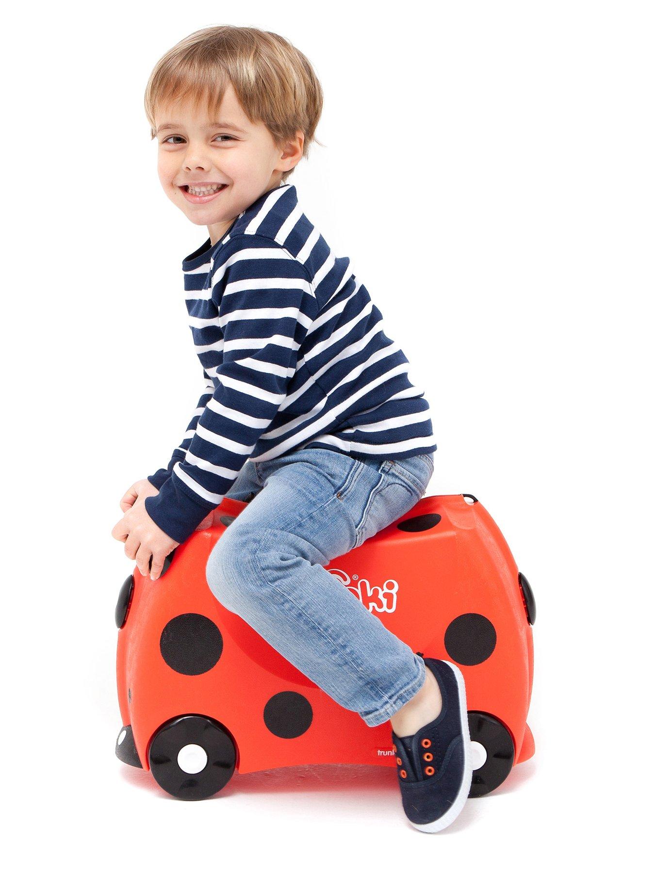 Image 4 of 8 of trunki Ride-On Suitcase - Harley the Ladybug