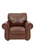  image of cassina-italian-leather-armchair