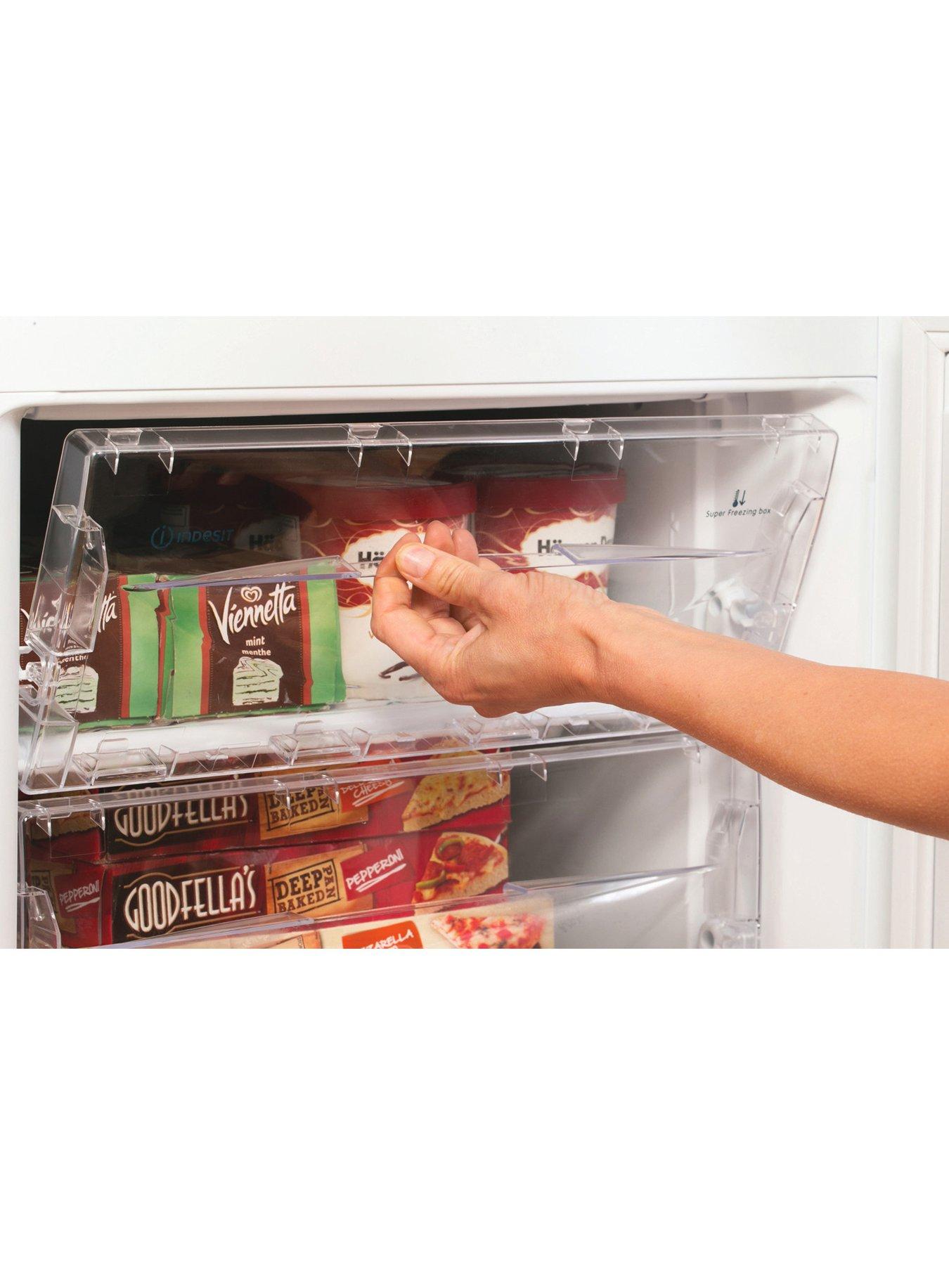  image of indesit-ibd5515w1-55cm-widenbspfridge-freezer-white