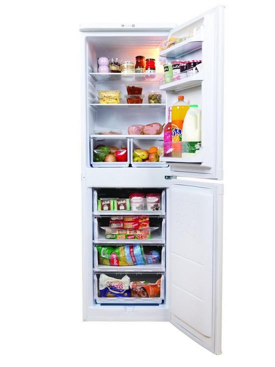 stillFront image of indesit-ibd5517w-55cm-wide-fridge-freezer-white
