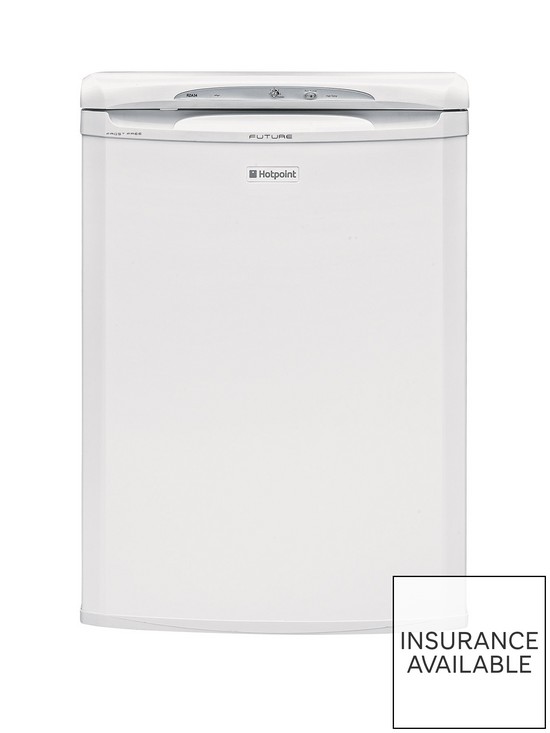 front image of hotpoint-rza36p1-60cm-under-counter-freezer-white