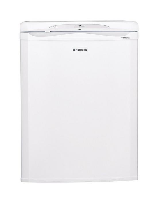 front image of hotpoint-rla36p1-60cm-under-counter-fridge-white