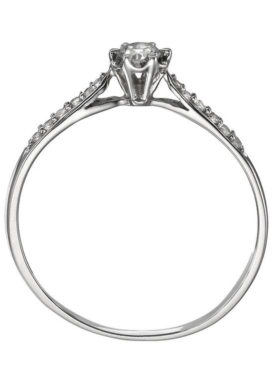back image of love-diamond-9-carat-white-gold-20-points-diamond-solitaire-ring-with-diamond-shoulders