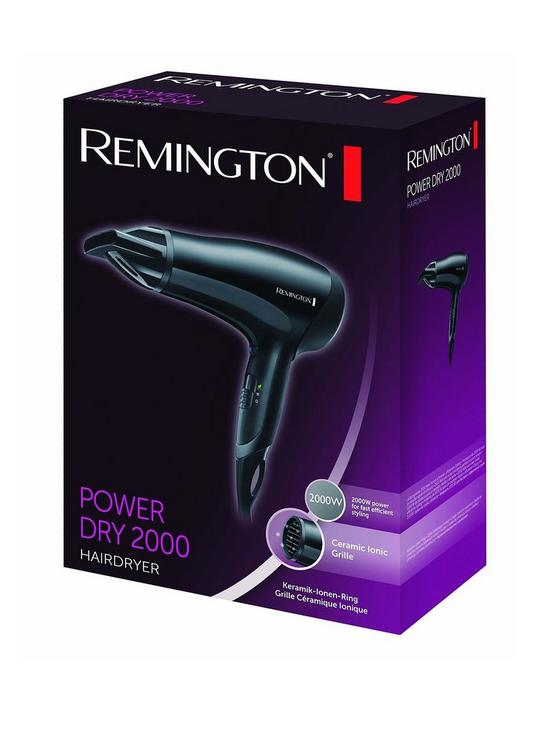 stillFront image of remington-power-dry-hair-dryer-d3010