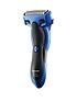  image of panasonic-es-sl41-a511-cordless-milano-3-blade-wet-and-dry-shaver-with-arc-foil-blue
