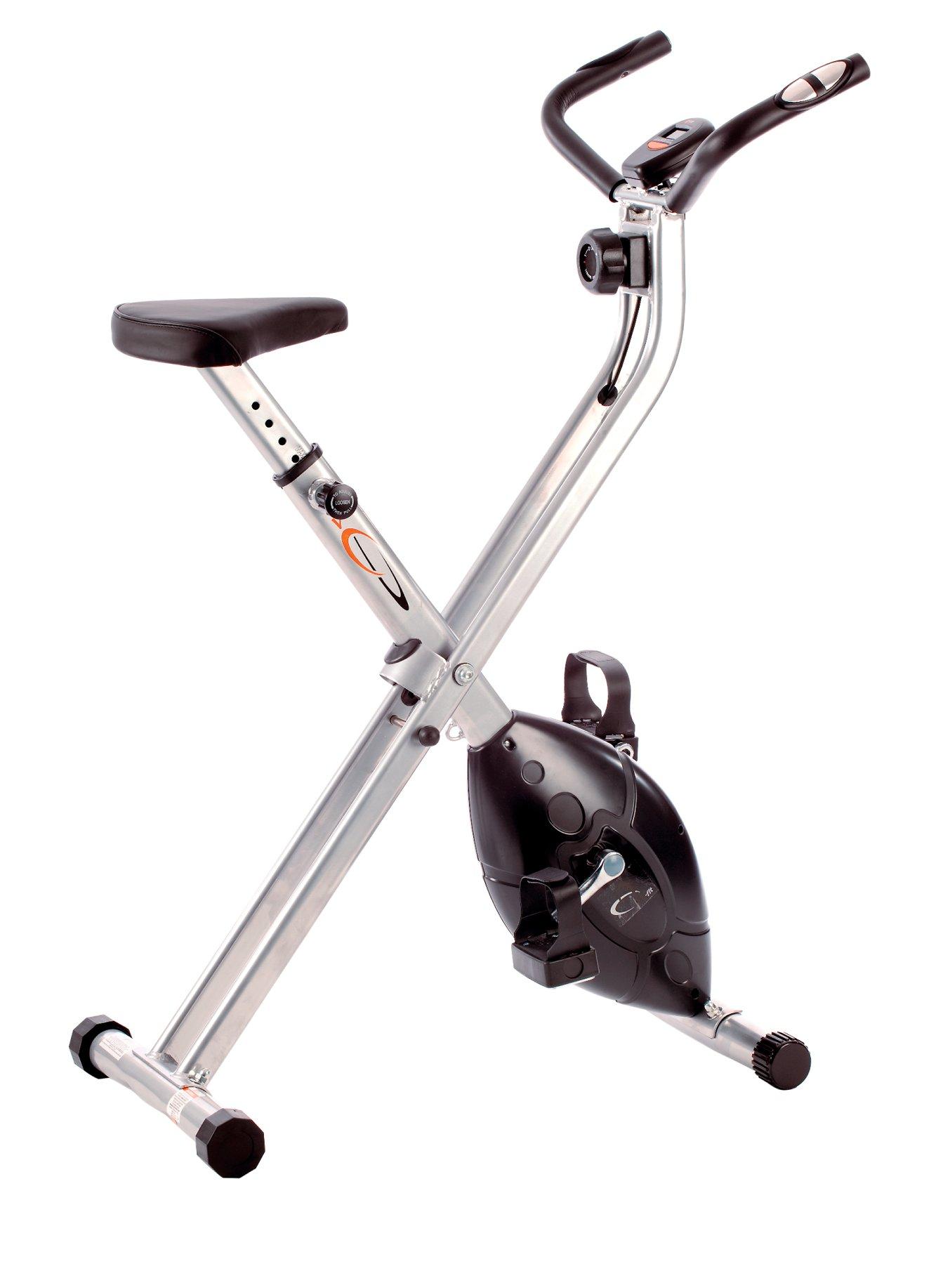 Bcan folding exercise online bike