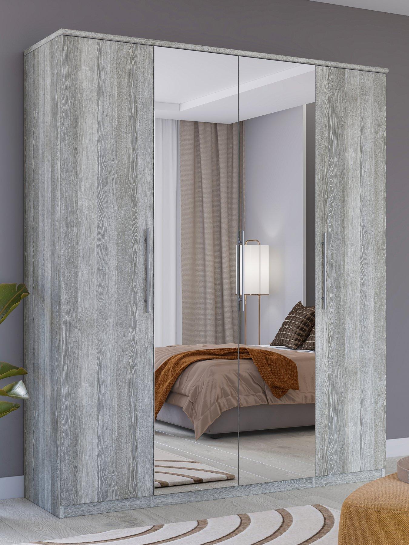 home-essentials--nbspprague-4-door-mirrored-wardrobe