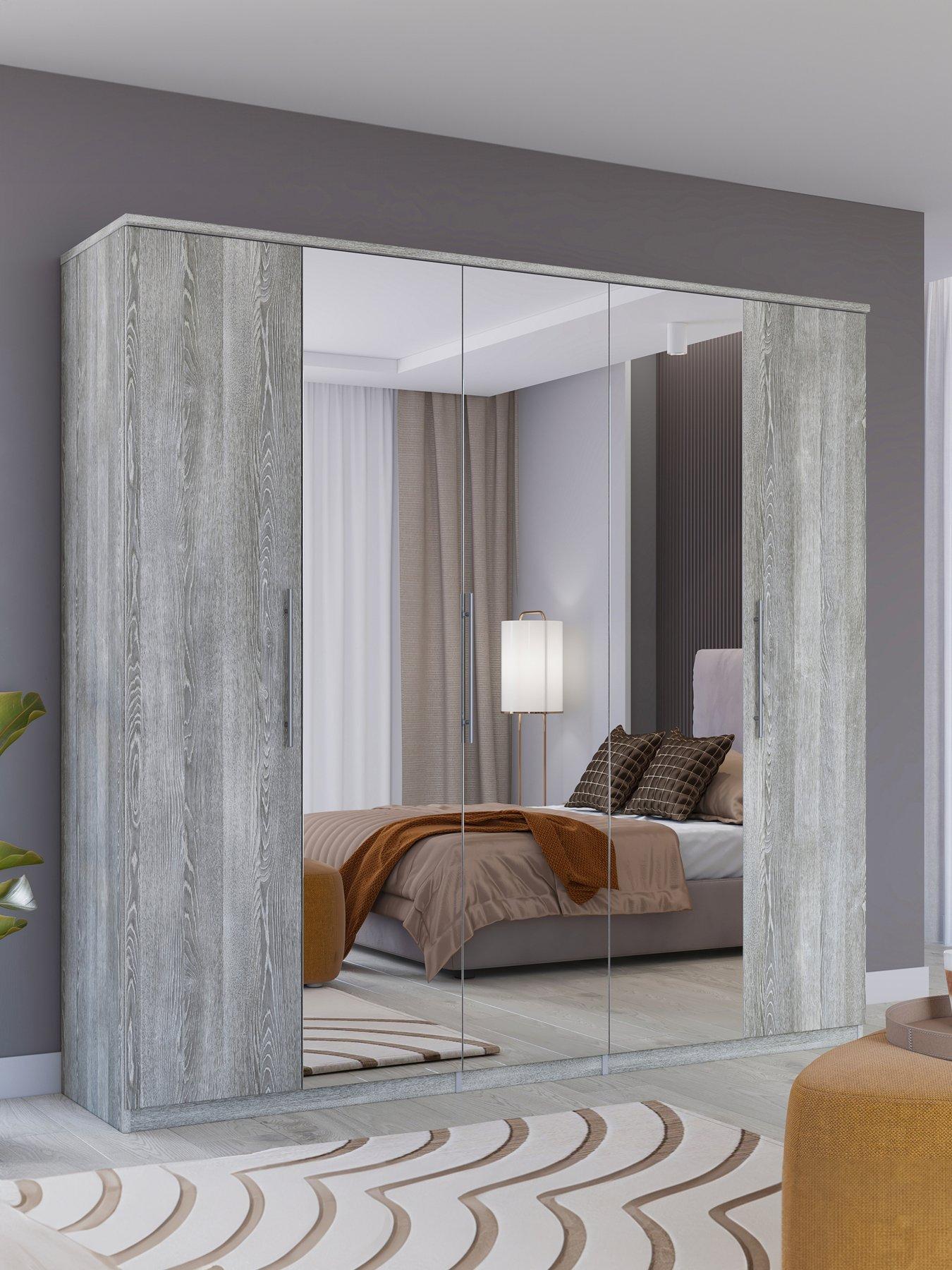 Littlewoods mirrored outlet wardrobe