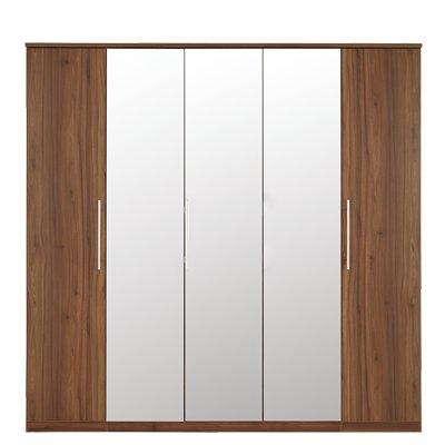 Walnut Wood Effect Bedroom Wardrobes Home Garden Www