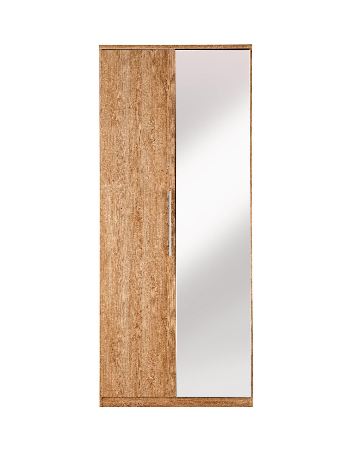 Prague 2 Door Mirrored Wardrobe Littlewoods Com