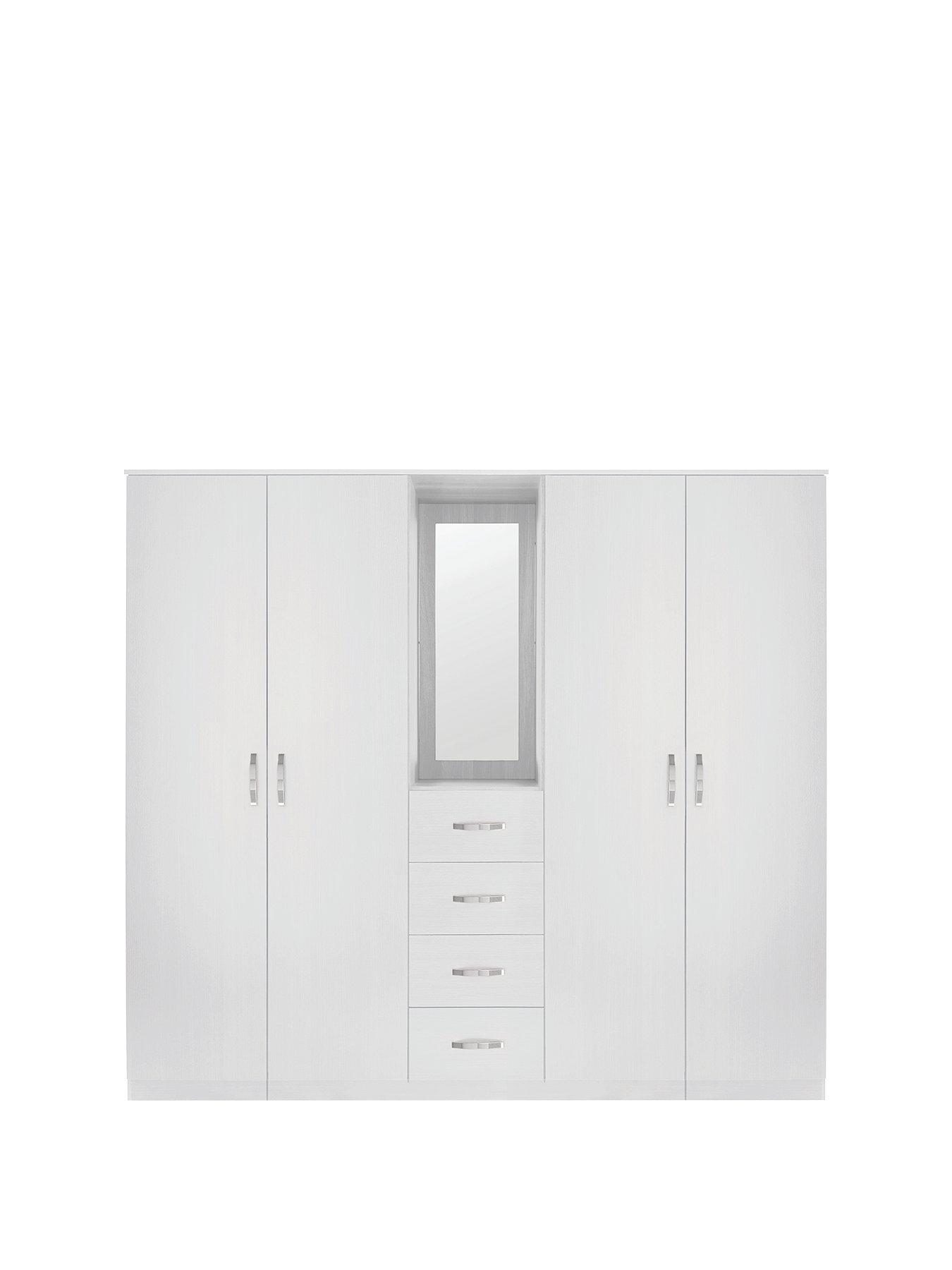 White Bedroom Wardrobes Home Garden Www Littlewoods Com