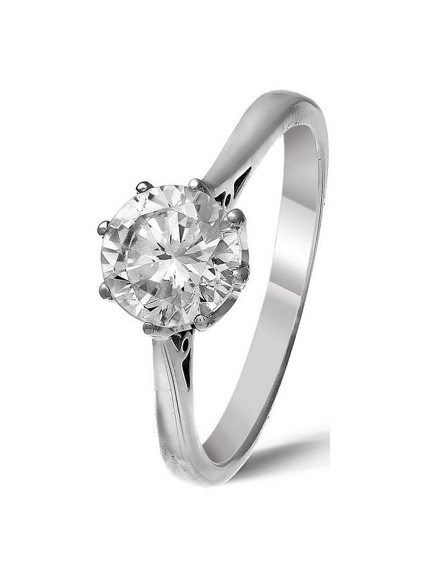 One carat diamond platinum engagement ring intelligent music project the creation 2021