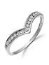  image of love-diamond-9-carat-white-gold-10pt-diamond-set-eternity-ring