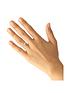  image of love-diamond-9-carat-white-gold-10pt-diamond-set-eternity-ring