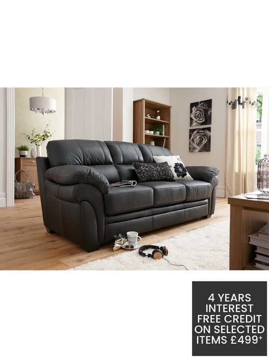 stillFront image of portland-leather-3-seater-sofa-2-armchairs-buy-and-save