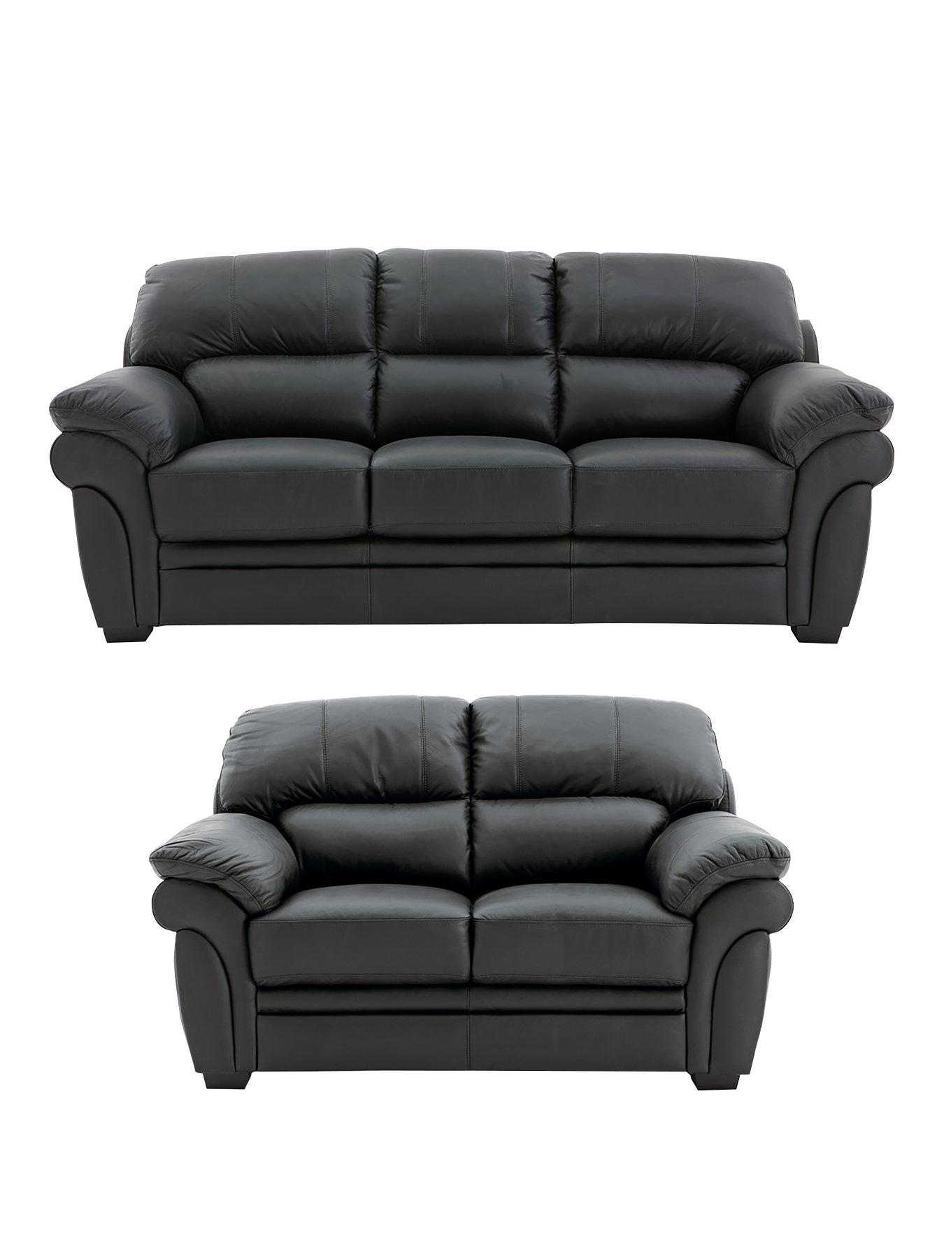 front image of portland-3-seater-2-seater-leather-sofa-buy-and-save