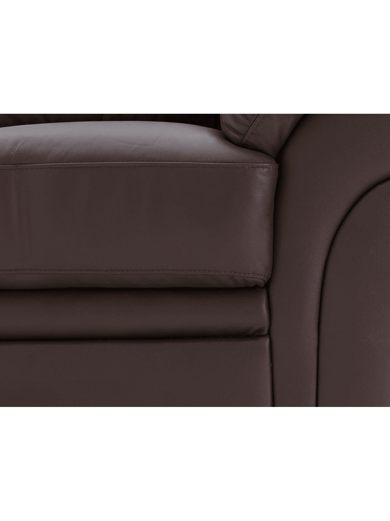 Portland 2 Seater Leather Sofa