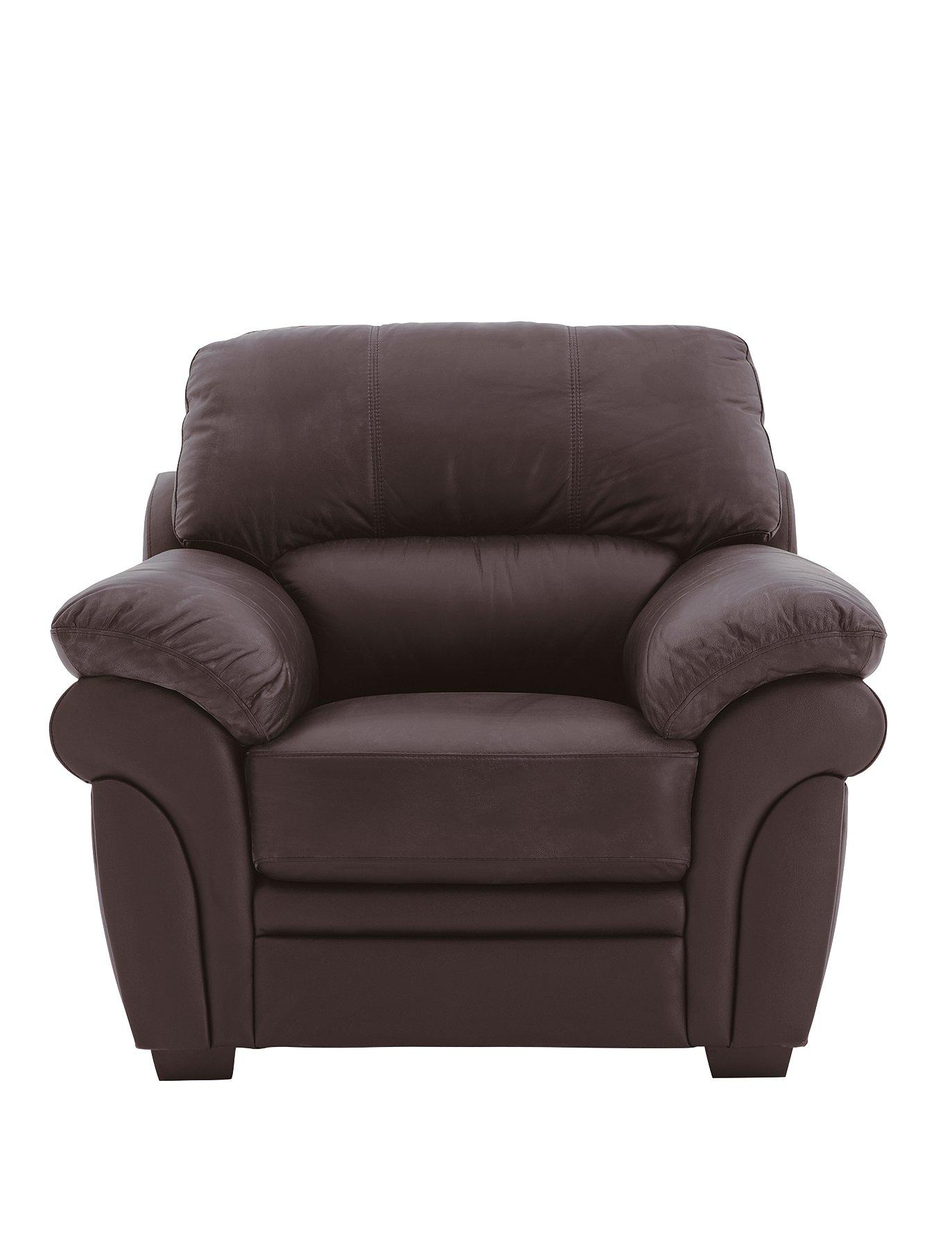 Very Home Portland Leather Armchair
