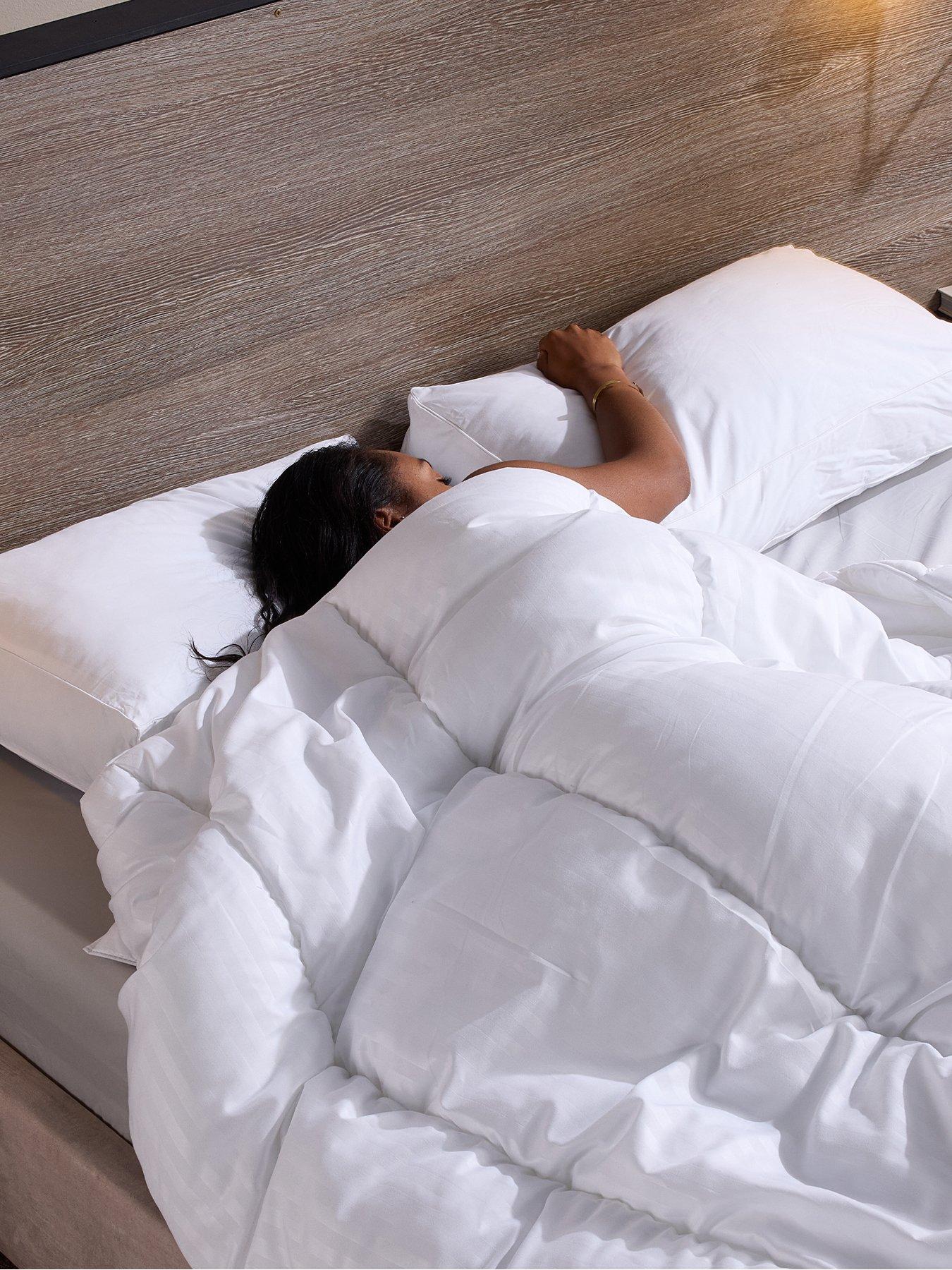 Image 4 of 6 of Snuggledown of Norway Side Sleeper Pillow - White