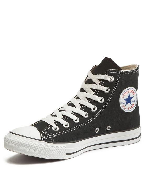 front image of converse-chuck-taylor-all-star-hi-tops-black