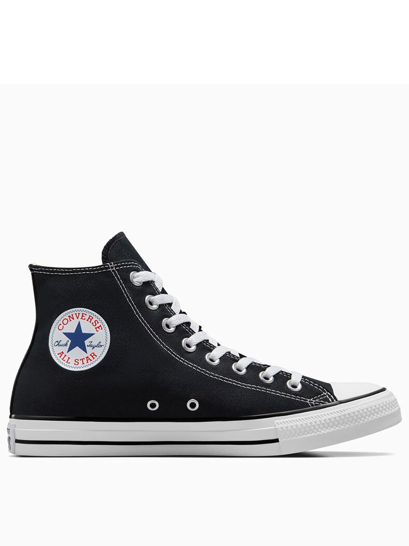 undefined Unisex Hi Top Trainers - Black