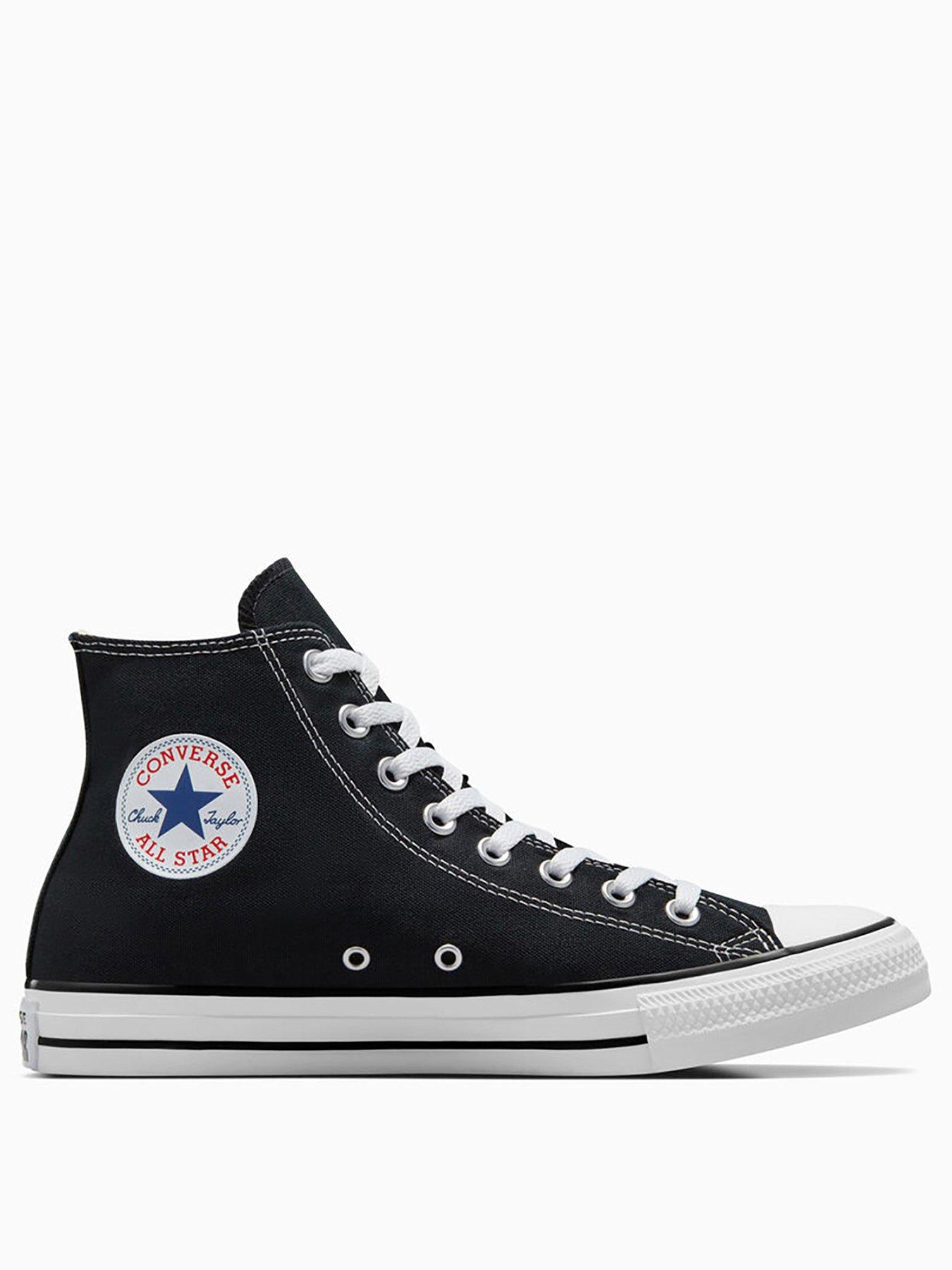 Image 2 of 8 of Converse Unisex Hi Top Trainers - Black