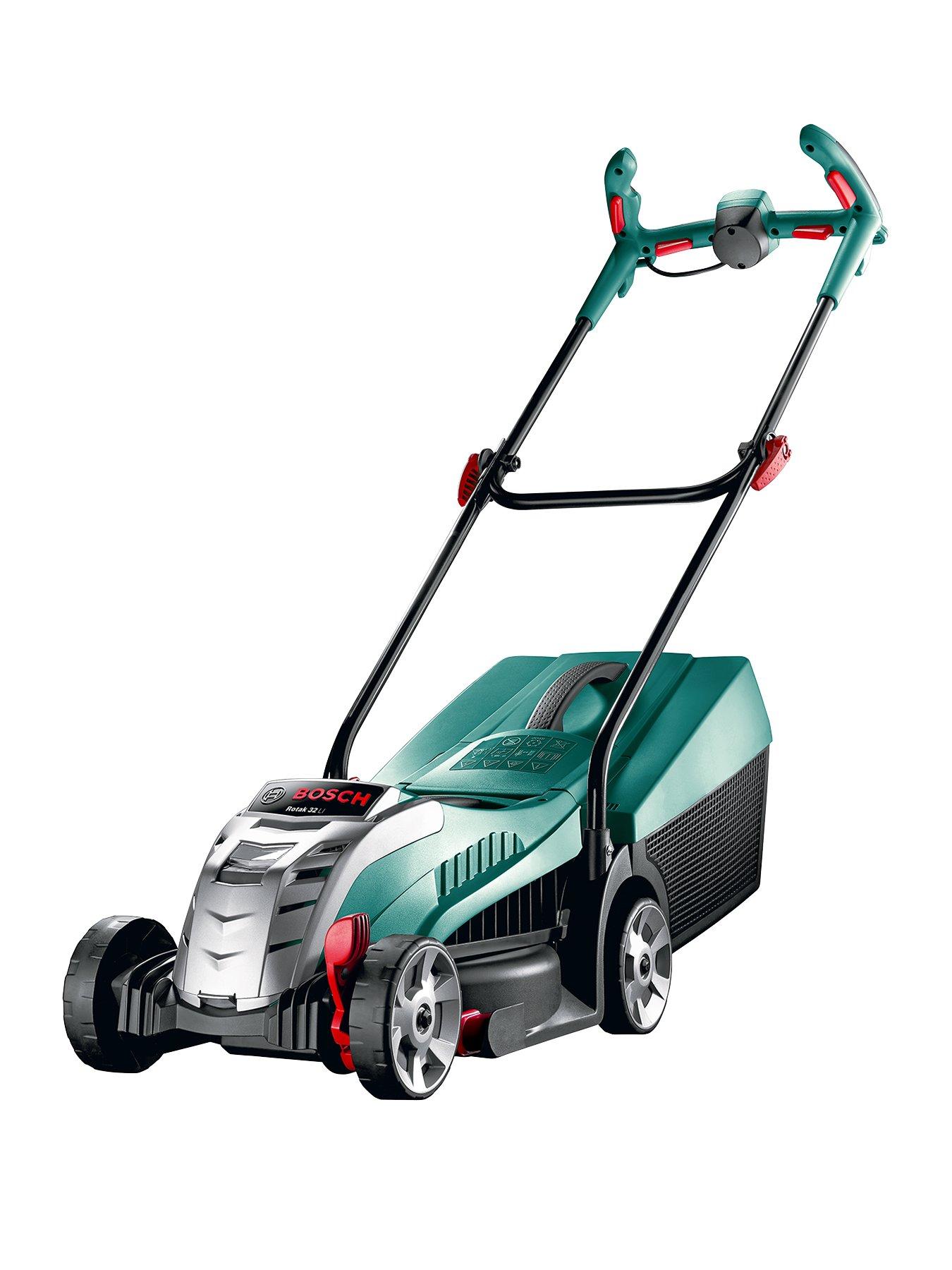 Bosch Rotak 32 Lithium Ion Ergoflex Cordless Rotary Lawnmower