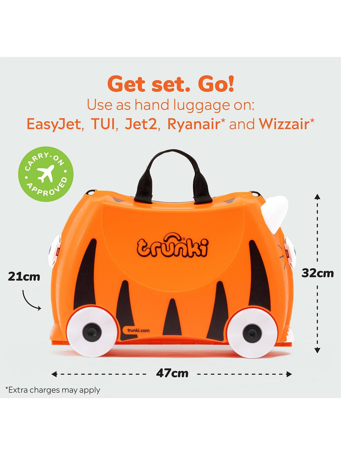 Image 7 of 8 of trunki Ride-On Suitcase - Tipu the Tiger
