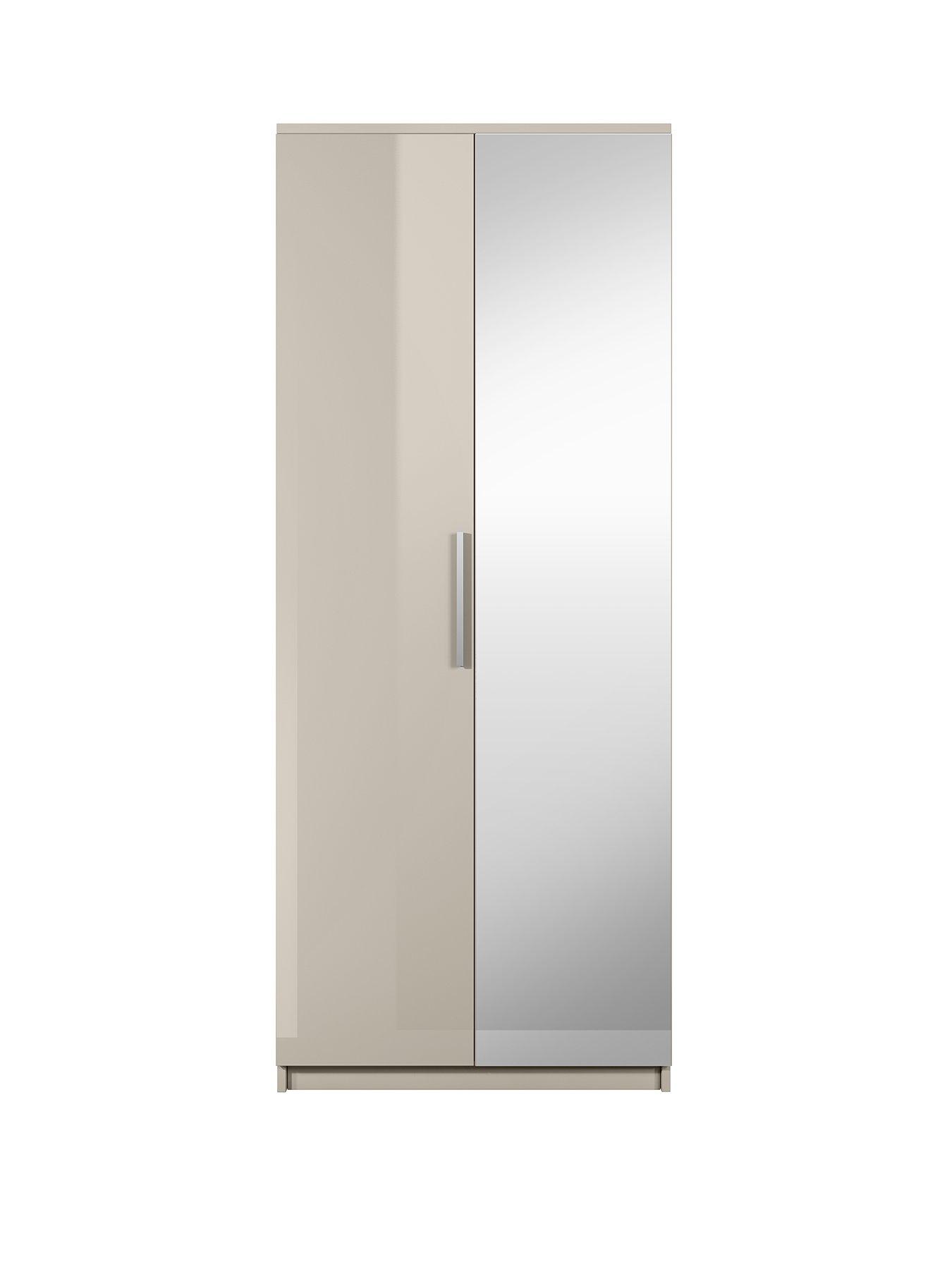 Prague Gloss 2 Door Wardrobe Littlewoods Com