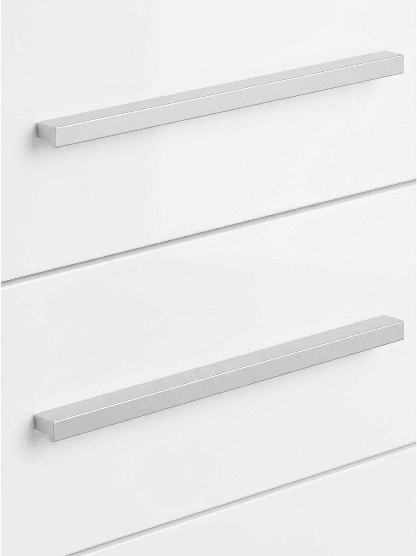 Image 5 of 7 of The Very Collection Prague Gloss 5 + 5 Wide Chest of Drawers&nbsp;- FSC&reg; Certified
