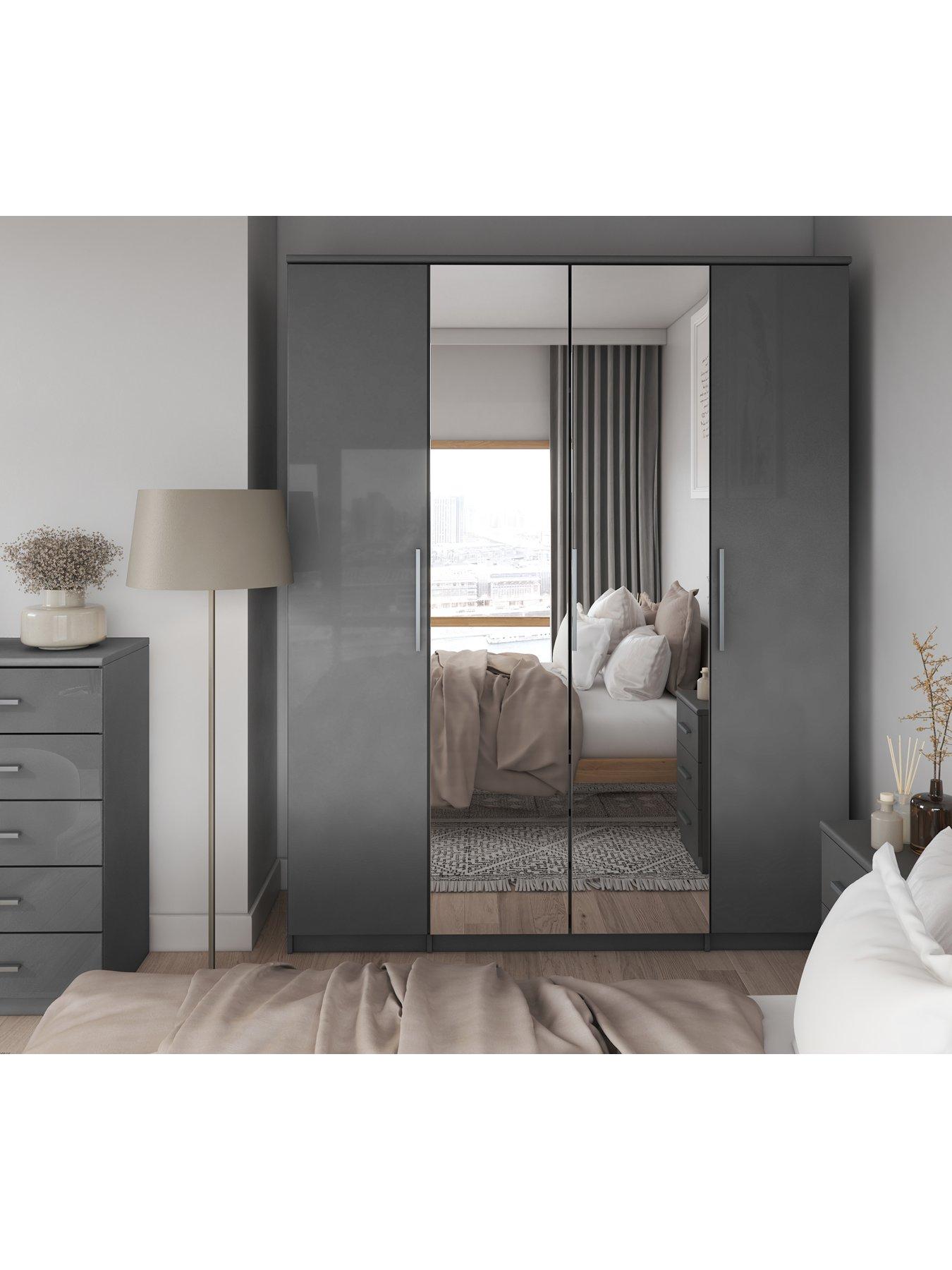 Littlewoods mirrored outlet wardrobe