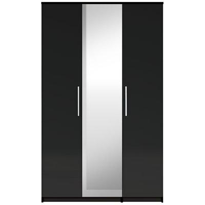 Black Triple Wardrobe Wardrobes Home Garden Www