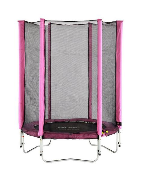 plum-junior-45ft-pink-trampoline-and-enclosure