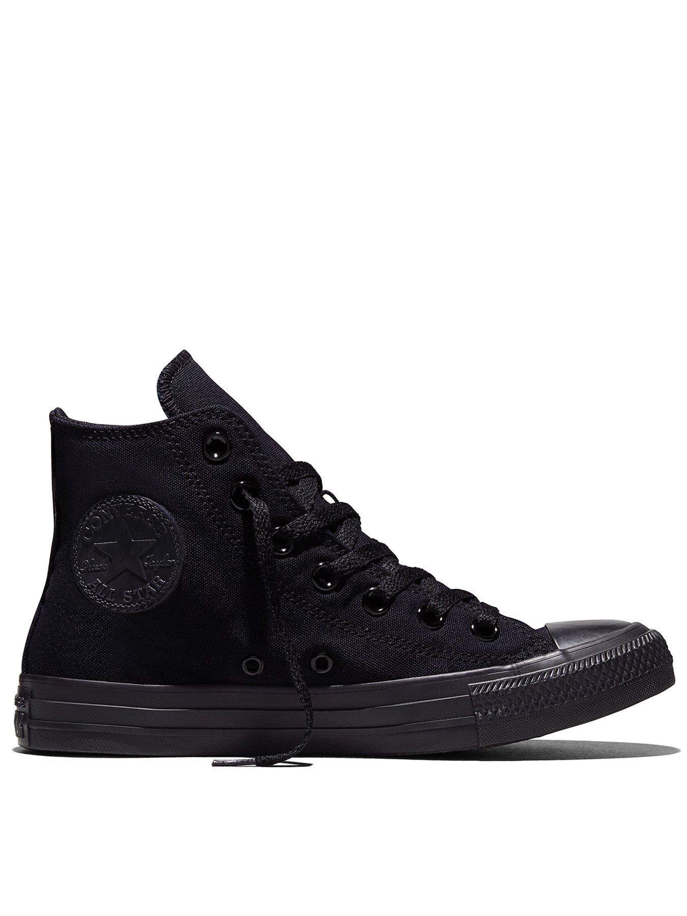 Converse Unisex Hi Top Trainers - Black/black