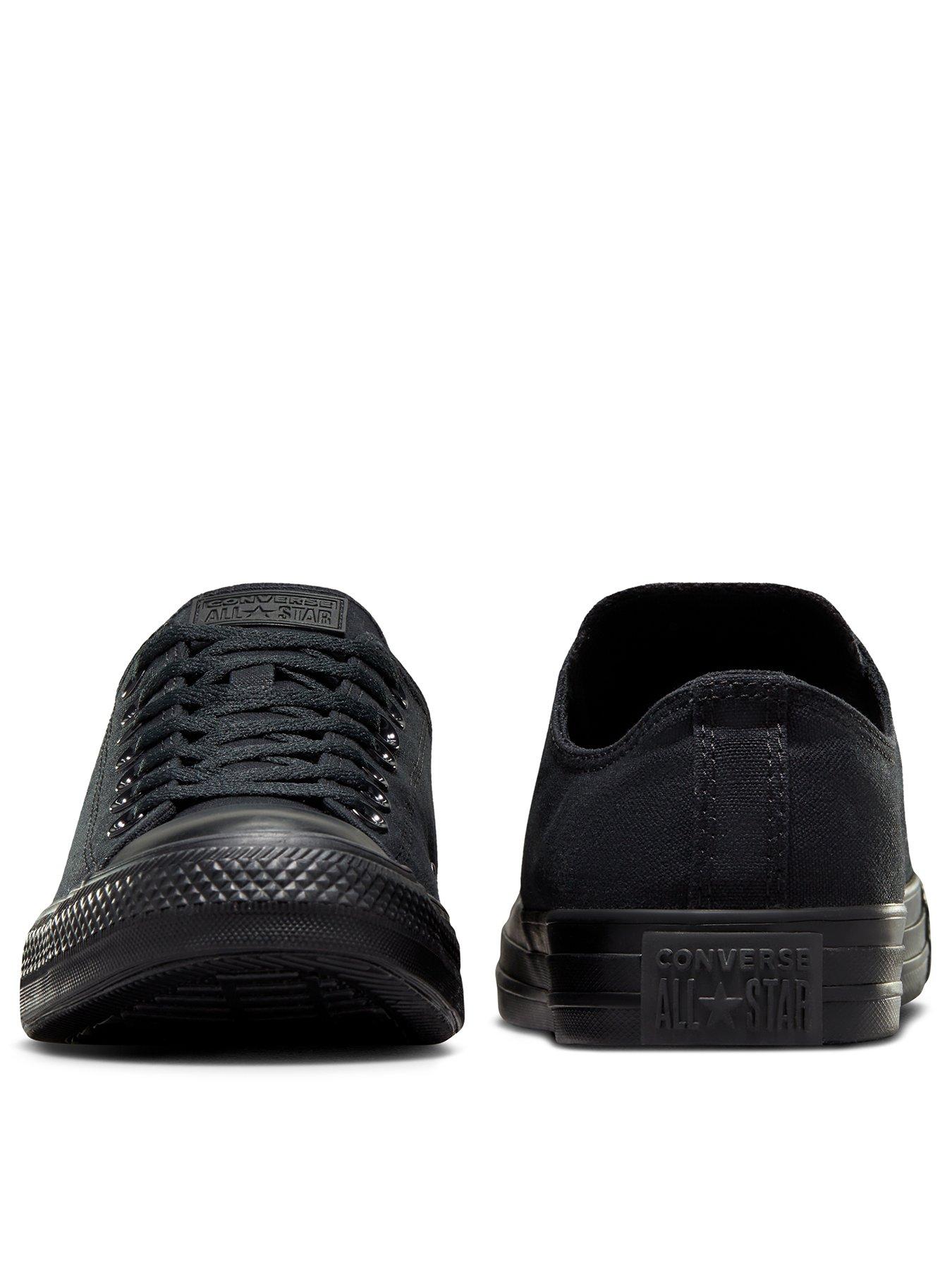 Image 3 of 7 of Converse Unisex Ox Trainers - Black/Black