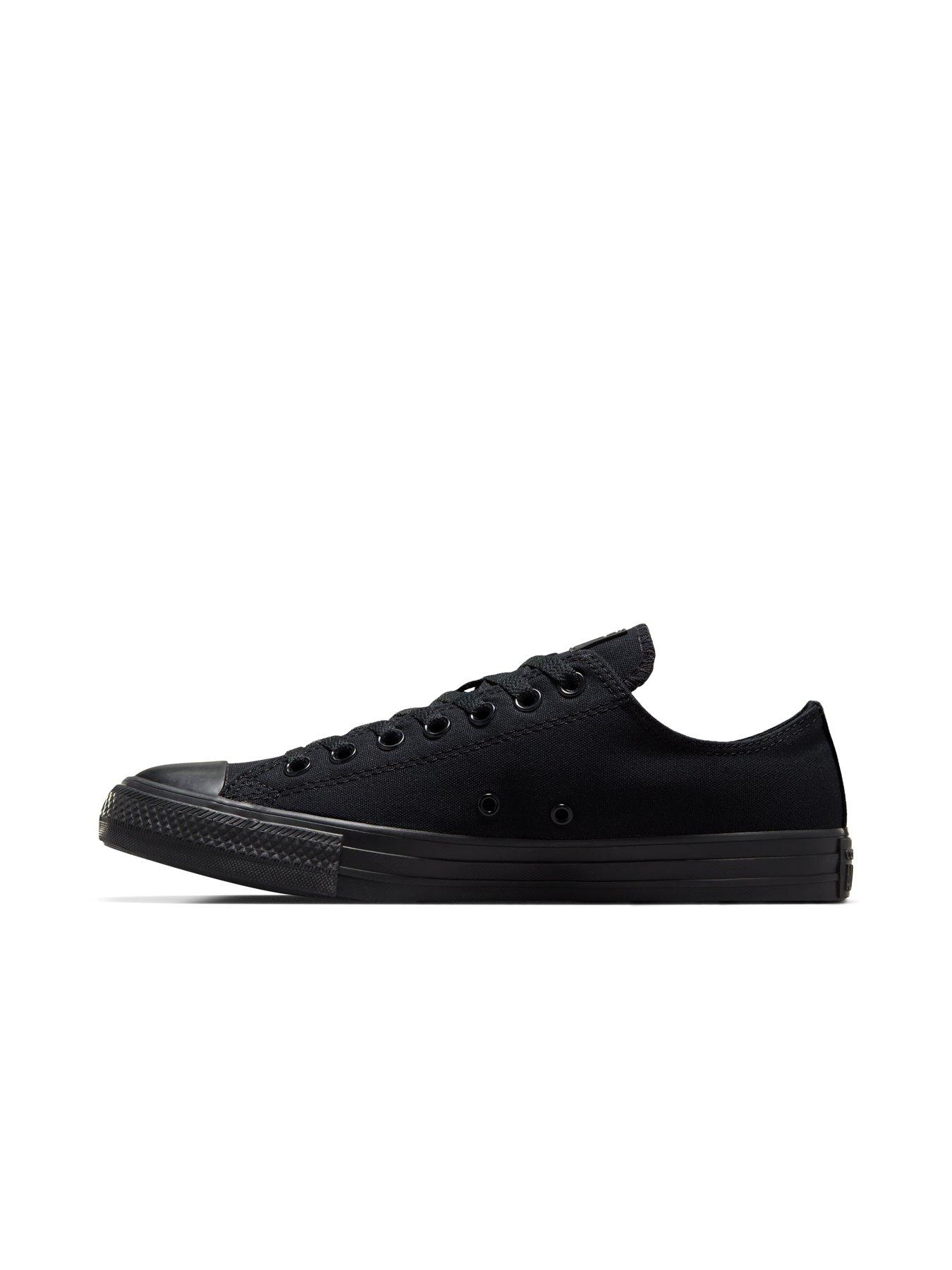 Image 6 of 7 of Converse Unisex Ox Trainers - Black/Black