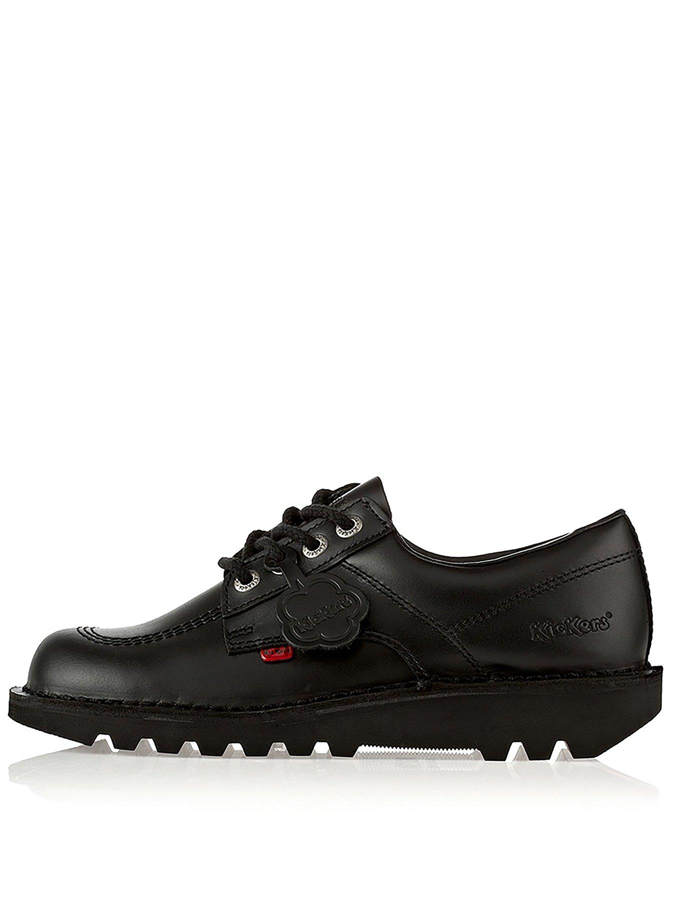 Image 1 of 8 of Kickers Men's Kick Lo Formal Lace Up Shoes - Black