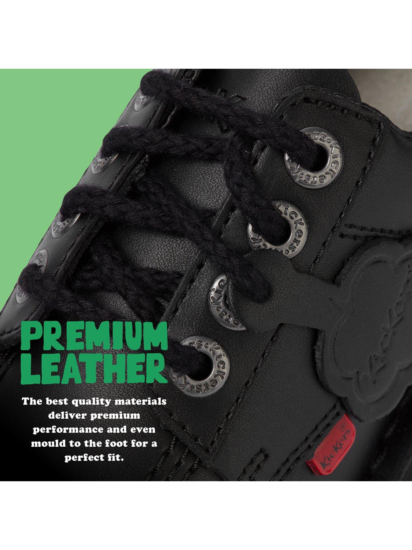 Image 6 of 8 of Kickers Men's Kick Lo Formal Lace Up Shoes - Black