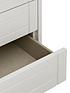  image of alderley-ready-assembled-2-drawer-bedside-cabinet