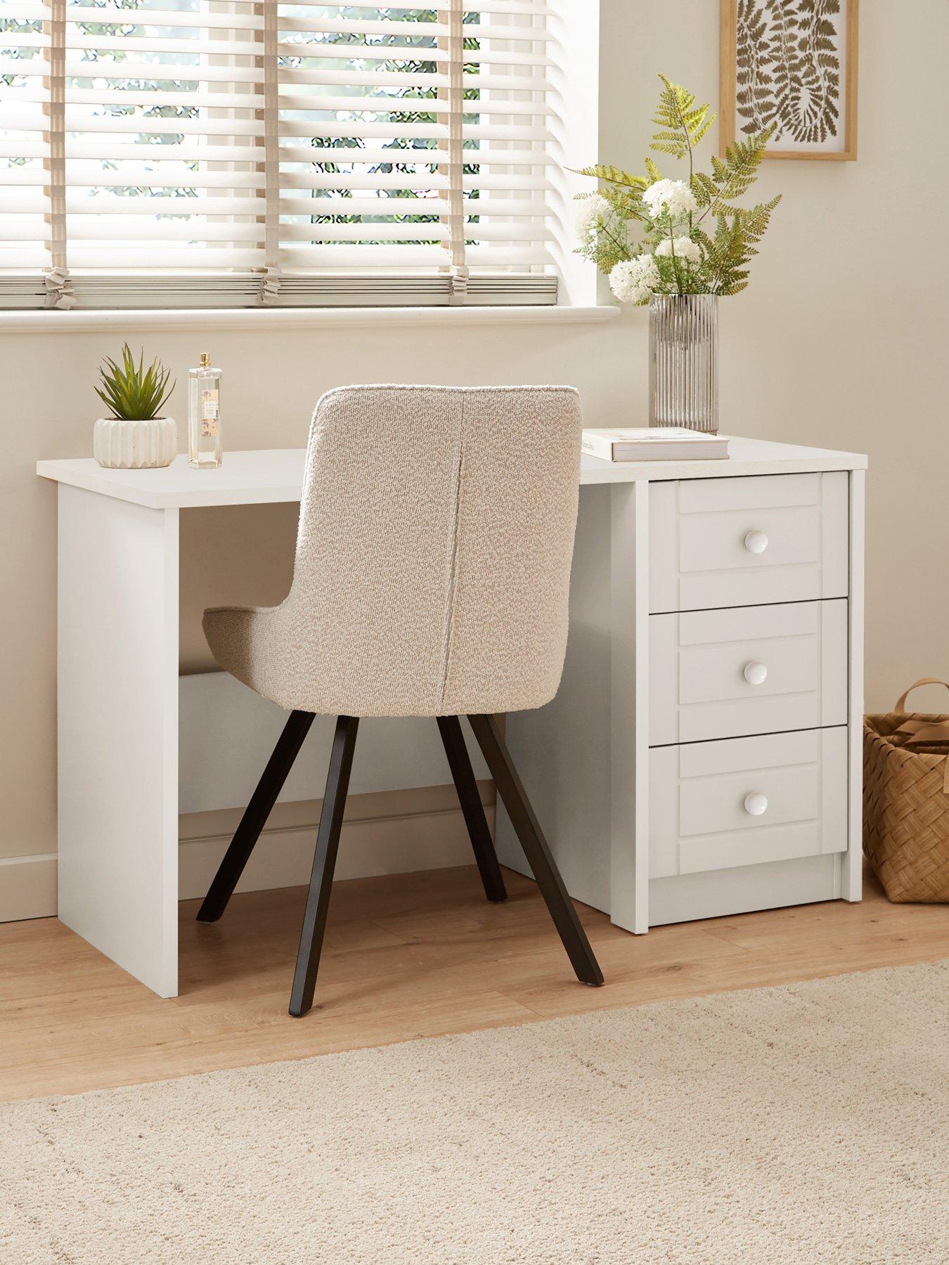 One Call Alderley Ready Assembled Multi Function Desk / Dressing Table