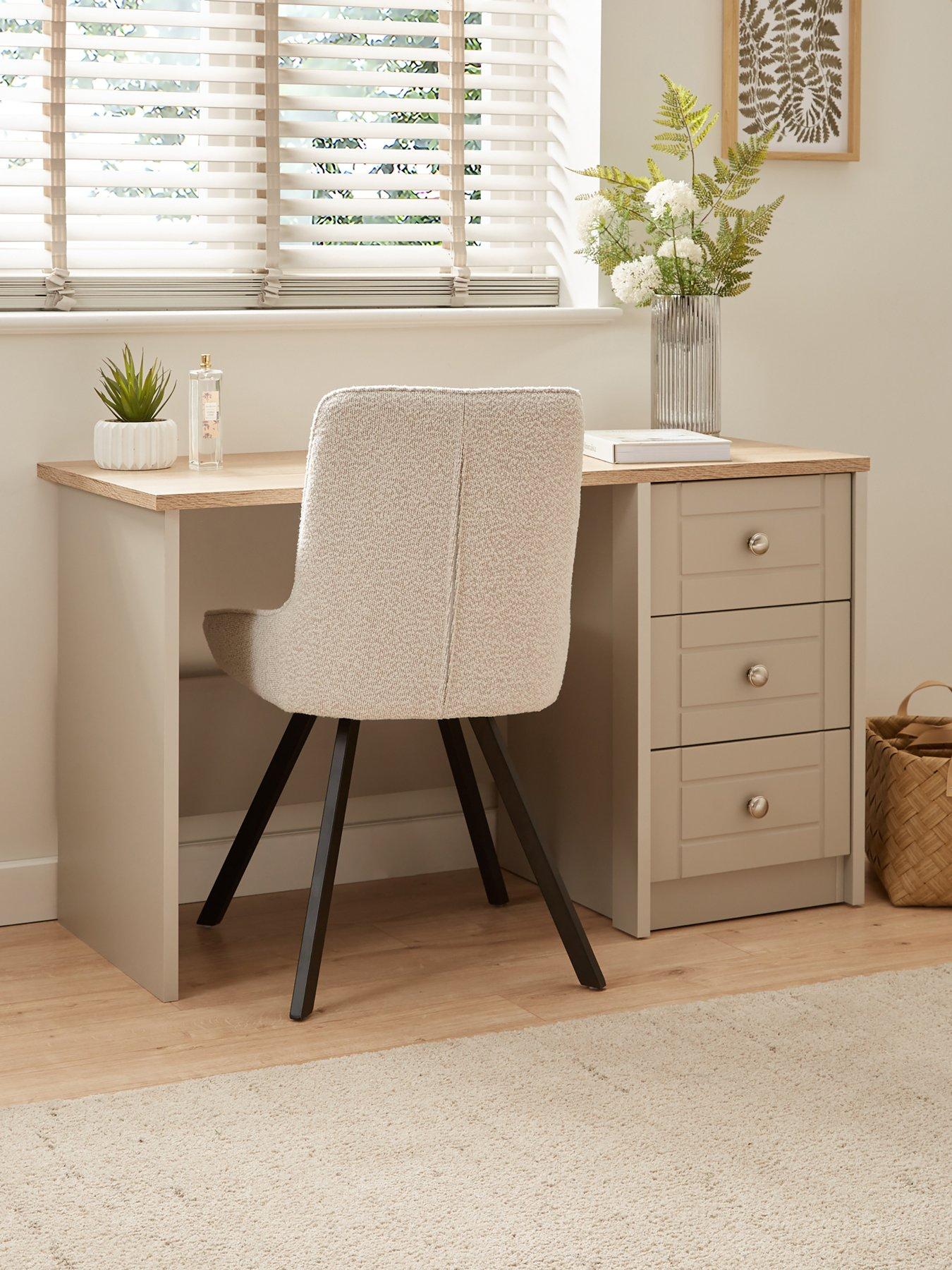 One Call Alderley Ready Assembled Multi Function Desk / Dressing Table