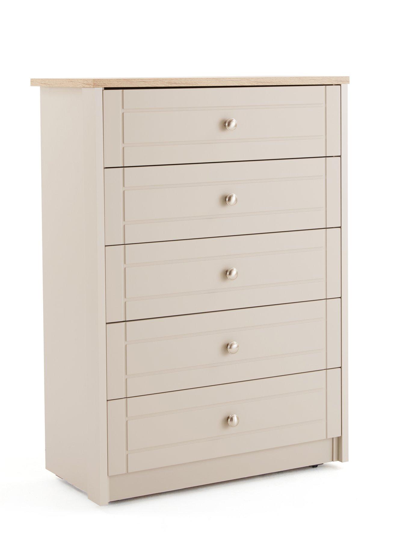  image of one-call-alderley-ready-assembled-widenbsp5-drawer-chest