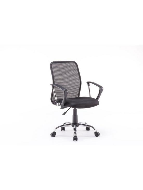 back image of mesh-office-chair-with-arms